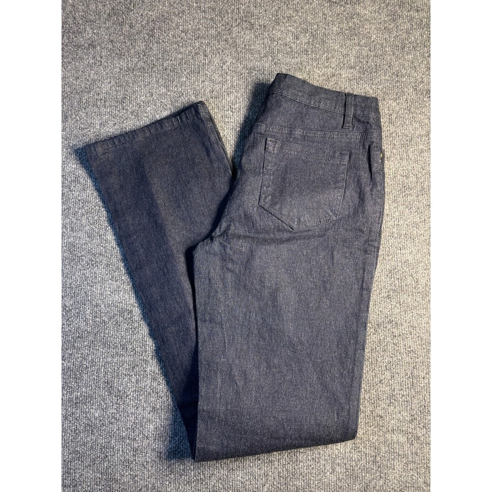 DG2 by Diane Gilman Jeans Women's Tall 8 Dark Blue Denim Streetwear Straight Leg